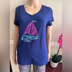 NÁUTICA T SHIRT SIZE SMALL USED